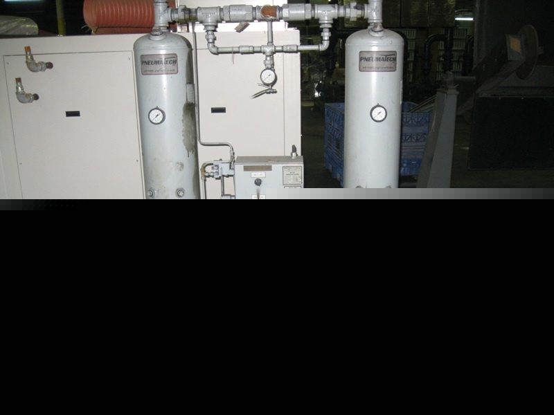Pneumatech heatless regenerative air dryer 150 cfm