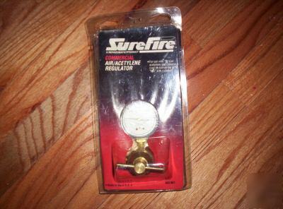 Surefire bernzomatic commercial air acetylene regulator