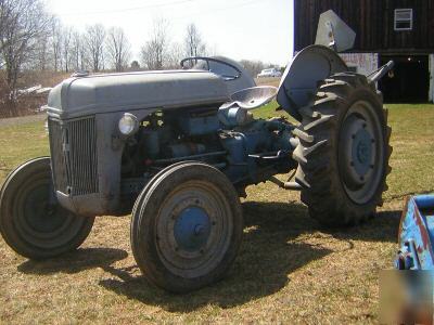 Ford 9N with half-tracks and more