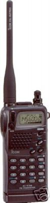 Icom T7H vhf uhf dual band hand held radio 6 watts