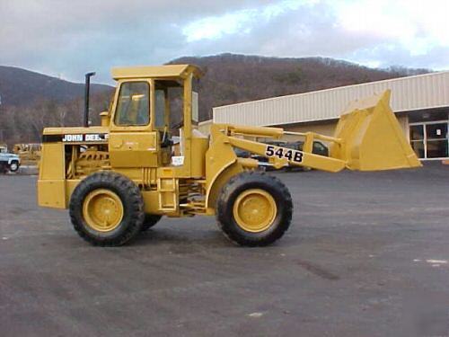 John deere 544B rubber tire front end wheel loader 