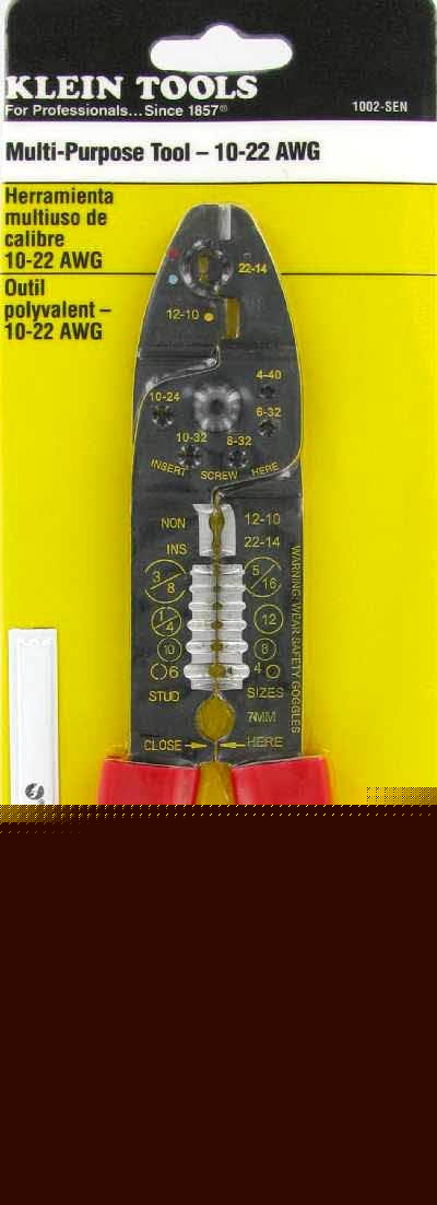 New klein 10-22 awg multi-purpose tool #1002 u.s.a. 