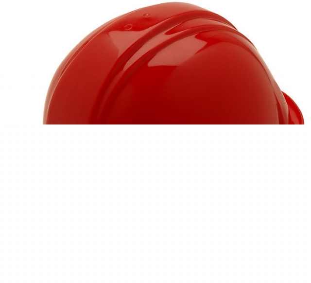Pyramex cap style 4 point ratchet suspension hard hat