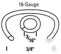 Stanley bostitch SC743 hog ring tool and hog rings