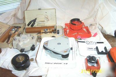 Survey equipment/several different pieces
