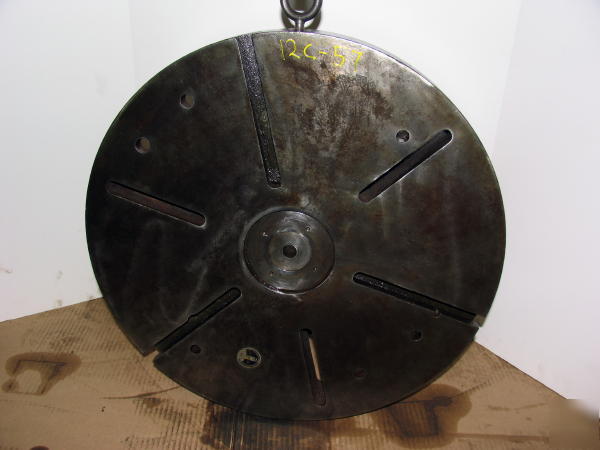 22 in a-1-15 warner swasey face plate
