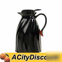 6EA update 50OZ black athena swirl insulated carafes