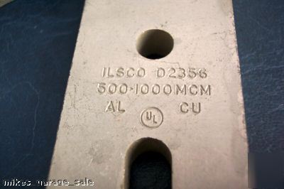 Cable lug large ilsco D2356 aluminum 1-1/4