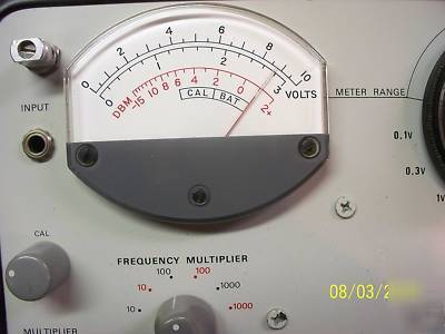 General radio 1568-a wave form analyzer military grade?