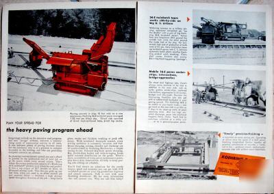 Koehring 34-e paver & mobile 16-e 1957 2PG mag ad