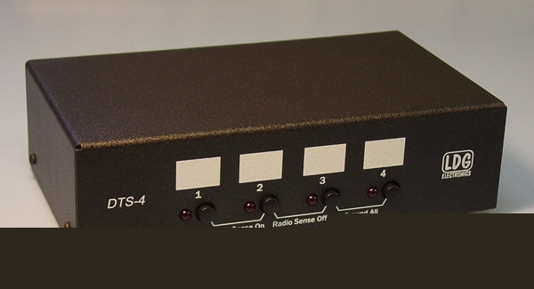 Ldg dts-4 antenna switch - 4 position coax switch