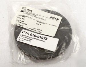 New 3M 4 inch lapping film psa discs, 466X ( )