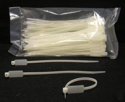 Nylon marker ties 200MM,50LBS,100PCS in packed,zip tie.