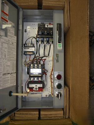 Siemens combination motor starter and disconnect
