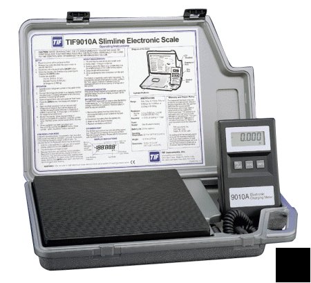 Tif 9010A freon charging scale air conditioning tools