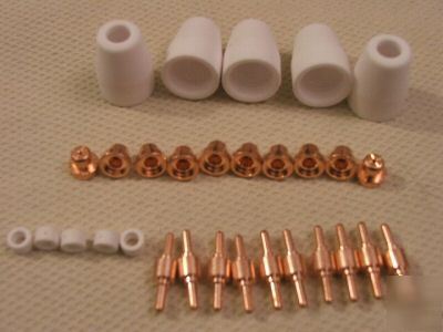 30/40A plasma cutter consumables from china 10-10-5-5