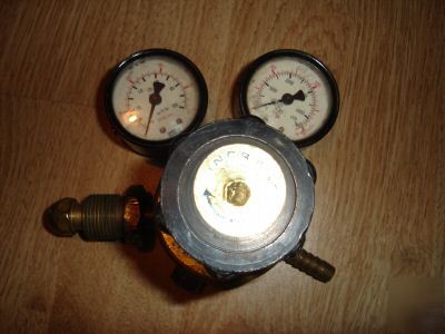 Gas regulator argon/CO2 mix british made mig tig welder