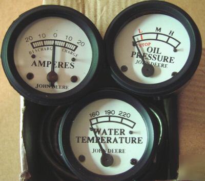 John deere tractor unstyled gauge set for a,b,d,g, 