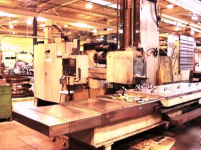 Lucas table type cnc horizontal boring mill