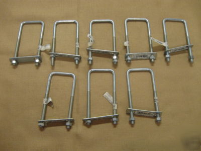 National u bolt 5/16â€ x 2â€ x 5â€ zinc plated, ubolt
