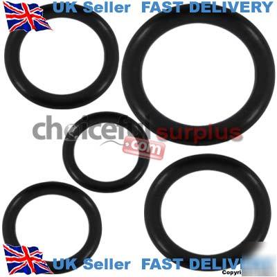 New brand mixed â€˜oâ€™ rings 1/16â€ cord pack of 10