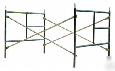 Scaffolding set 5' x 4' x 7' snap on single box frame