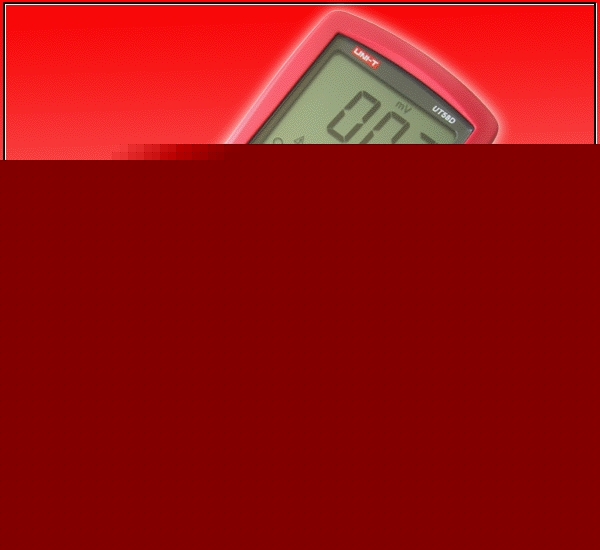 Uni-t modern lcd professional digital multimeter