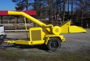 Woodchuck wood chipper diesel low hours tree grinder