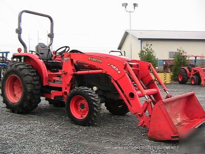 Kubota L5040 gst tractor LA854 loader 4X4 376HOURS