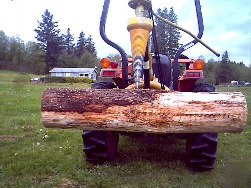 Log splitter, wood stove, tractor pto, skid steer, .