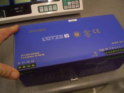 Lutze 3 phase to 48V at 20A power supply module WRA960