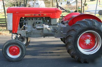 Massey ferguson 85 tractor restored 62 hp no 