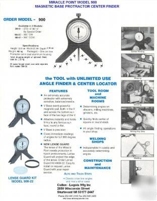 NSN5210-01-576-2924 protractor mechanic 360CW degree