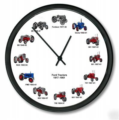 New ford tractors 1917 - 1961 clock 12 wheel dial ca 