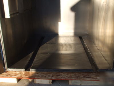 New ( ) powder coat oven, batch oven, powder coating