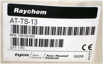 Raychem at-ts-13 electronic surface sensing thermostat