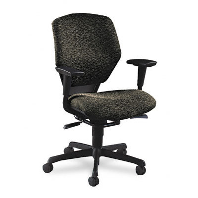 Resoln 6200 sers low-back chair iron gray fabric
