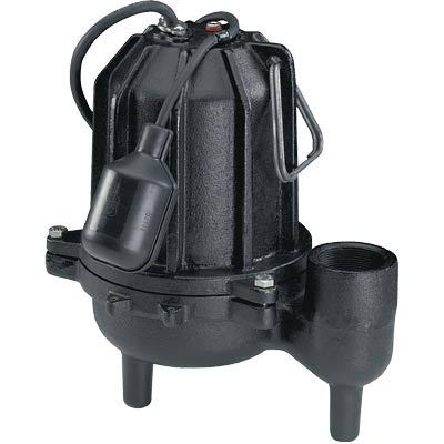Wayne cast iron sub. sewage pump 7800 gph 1/2 hp 2IN