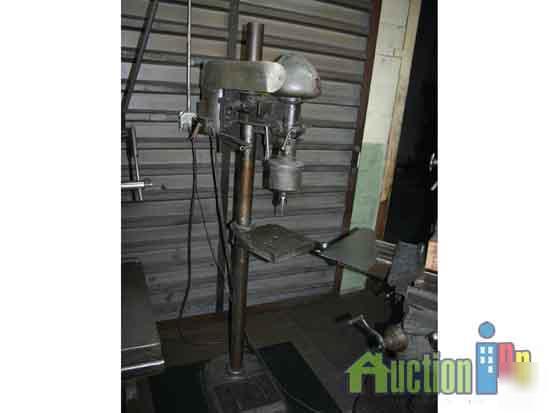 1980 delta drill press 3 phase electric floor model