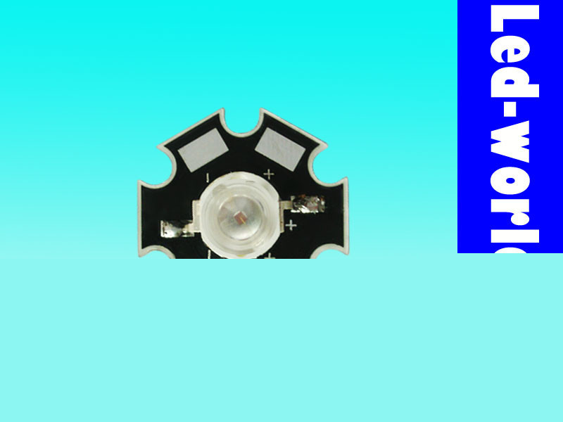 5X red high power prolight star led 1 watt f/r