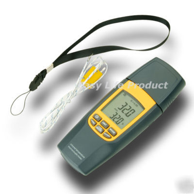 Digital infrared & k-type thermocouple thermometer ap