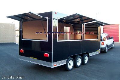 2010 24' enclosed vendor catering concession trailer