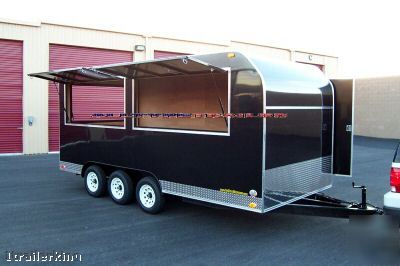 2010 24' enclosed vendor catering concession trailer