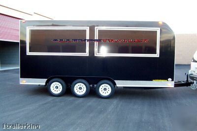 2010 24' enclosed vendor catering concession trailer