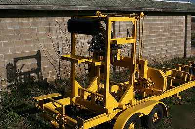 24 foot portable bandsaw mill 36