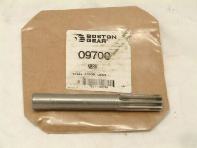 Boston steel stem pinion gear NBR8 spur gear reducer