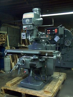 Bridgeport series ii ram type vertical milling machine