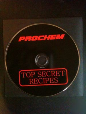 Carpet cleaning dvd - prochem top secret recipes