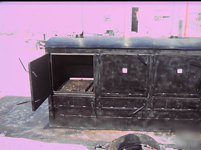 Custom made smoker on trailer