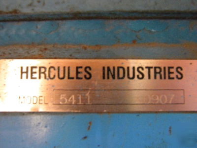 Drum lift handling attachment, hercules ind. used